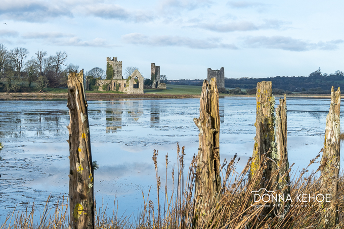 Norman ruins across Bannow Bay
